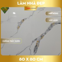 Gạch đá Nano Vi tinh kim cương 80 x 80 cm